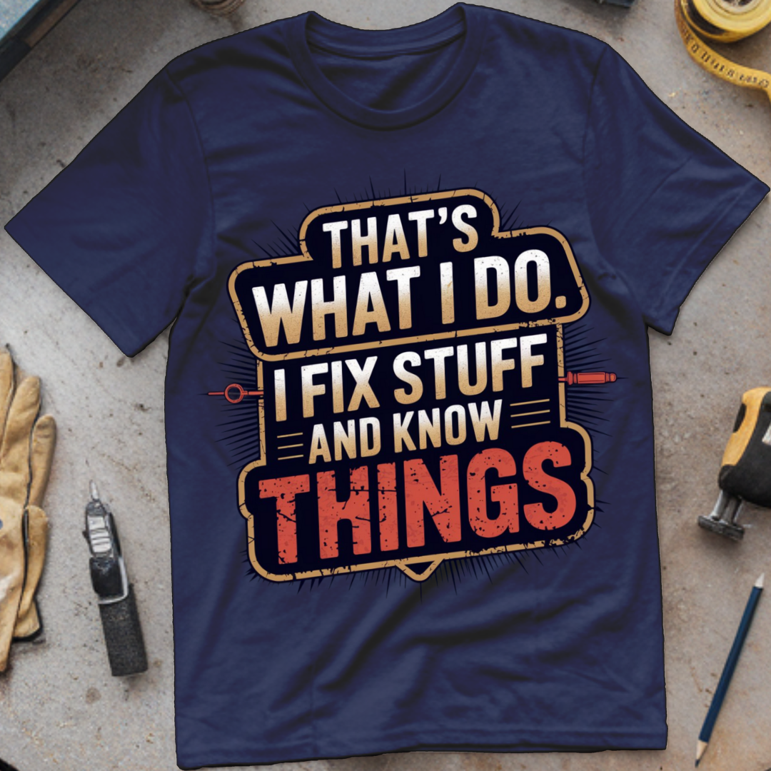That’s What I Do: I Fix Stuff and Know Things