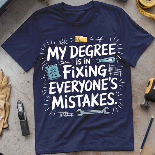 My degree is in fixing everyone's mistakes