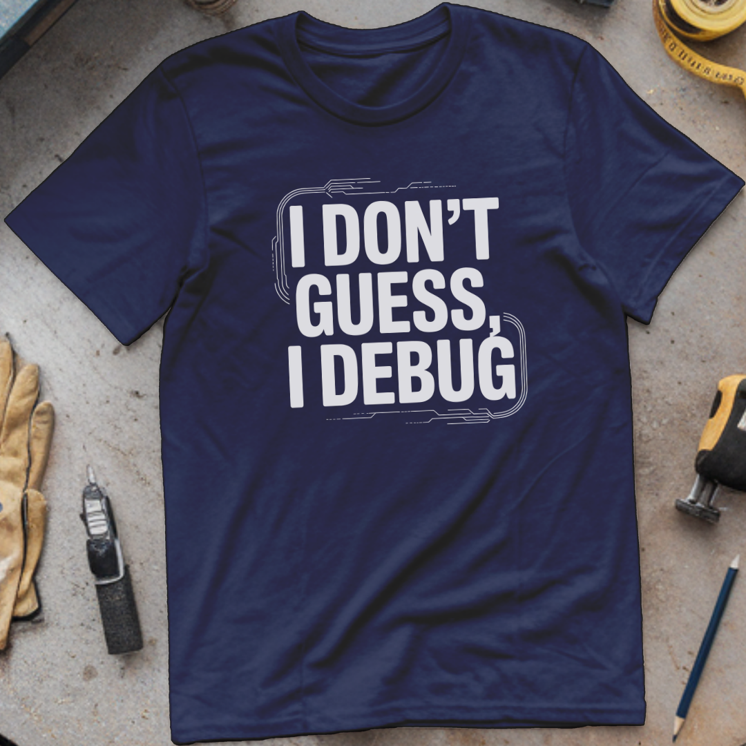 I don’t guess, I debug