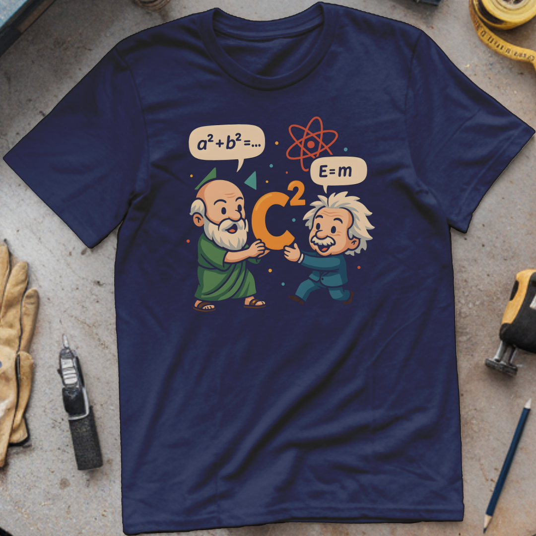 Pythagoras Met Einstein