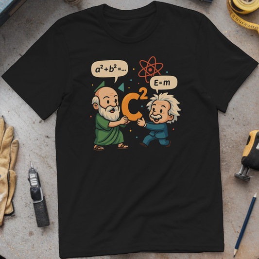 Pythagoras Met Einstein