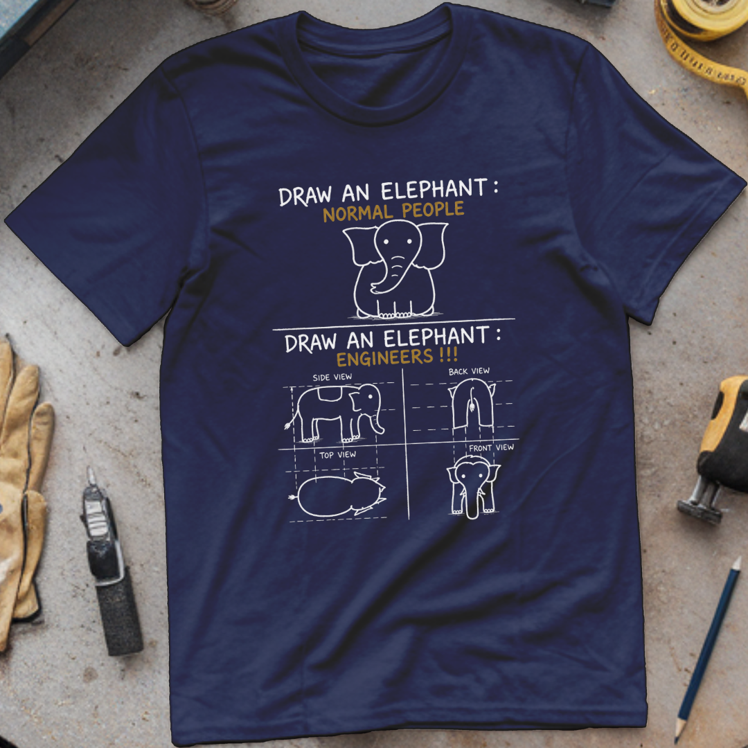 Draw an Elephant T-shirt