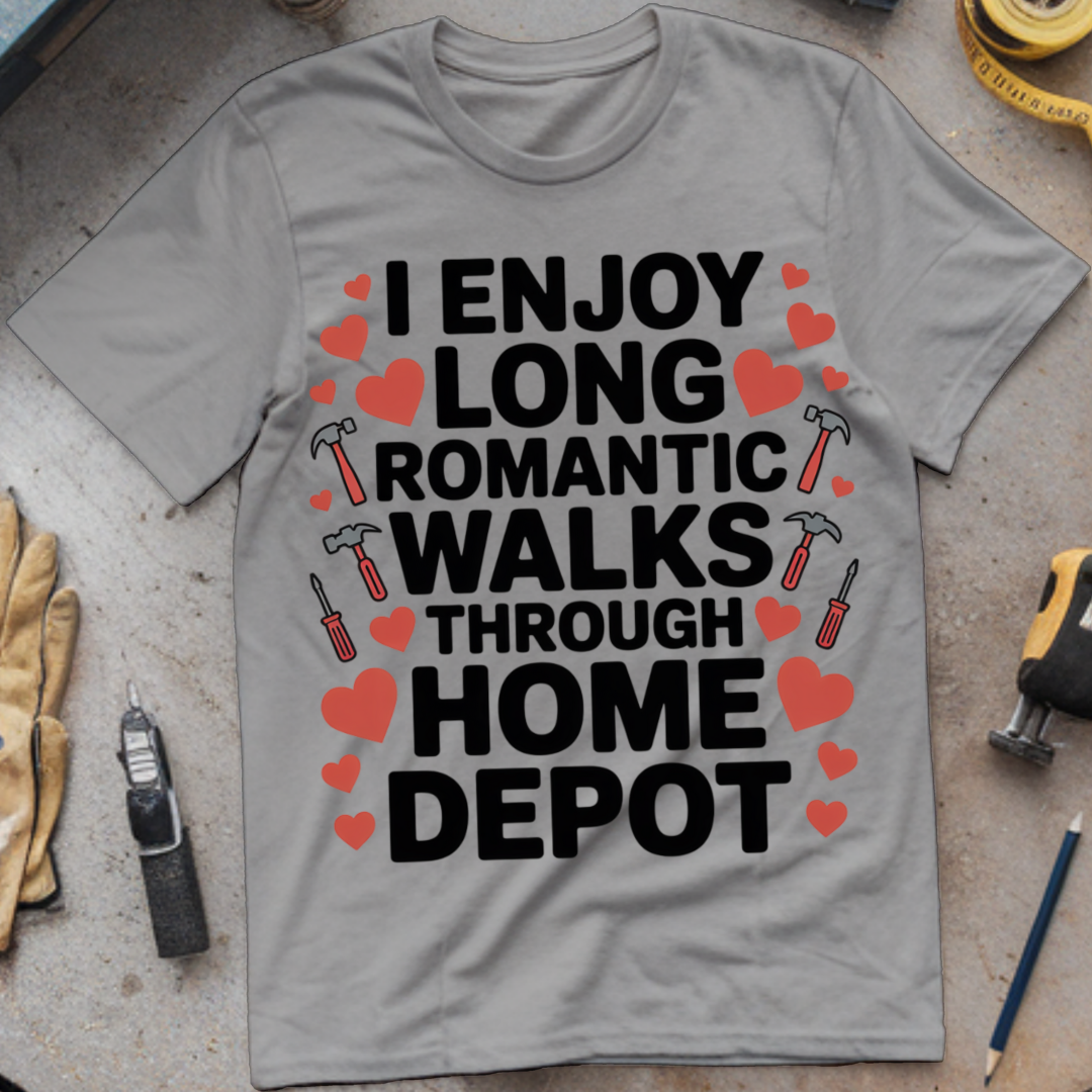 I Enjoy Long Romantic Walks Through Home Depot