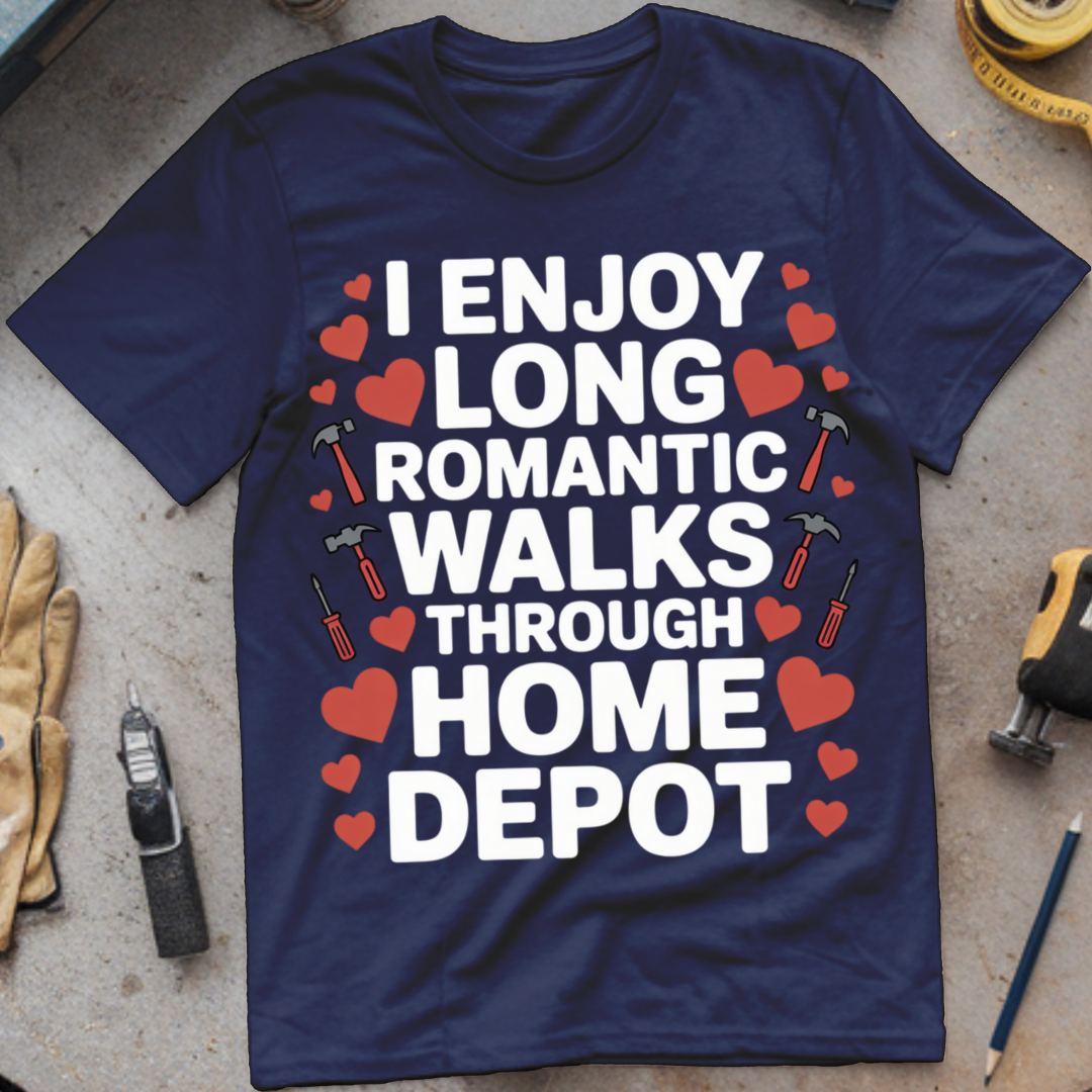 I Enjoy Long Romantic Walks Through Home Depot