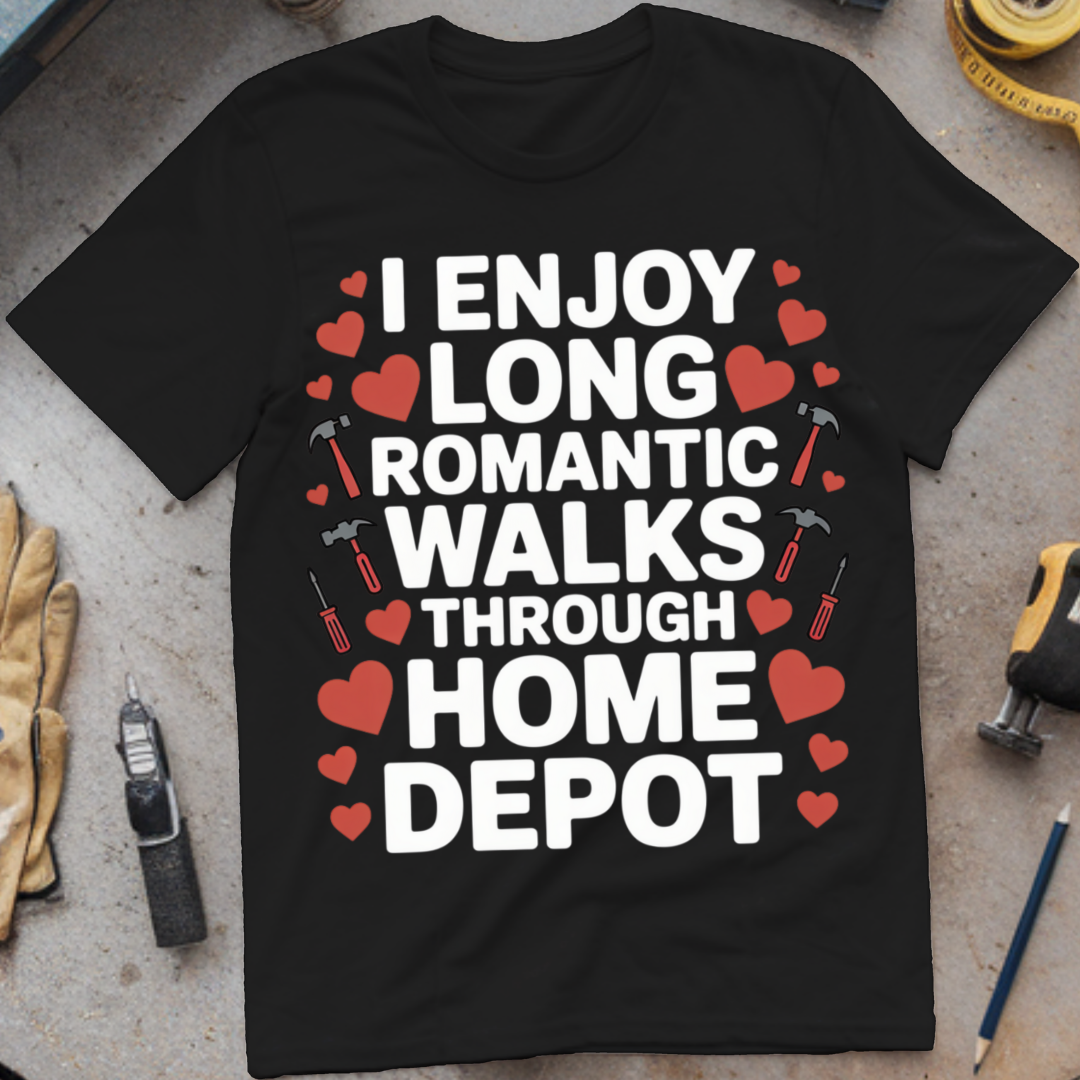 I Enjoy Long Romantic Walks Through Home Depot