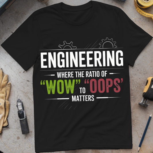 Engineering: Where the Ratio of "Wow" to "Oops" Matters