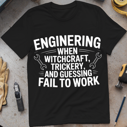 Engineering: When Witchcraft, Trickery, and Guessing Fail to Work